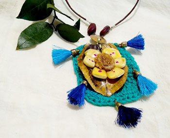 Collar fiesta jacaranda