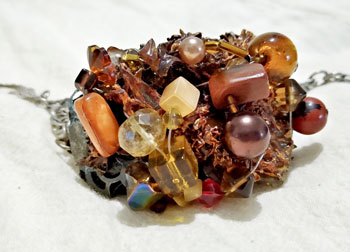 Pulsera liquen atardecer