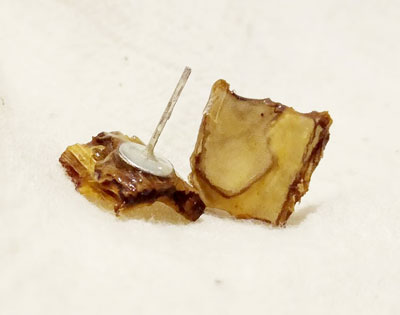 Aretes penca cuadrados petit